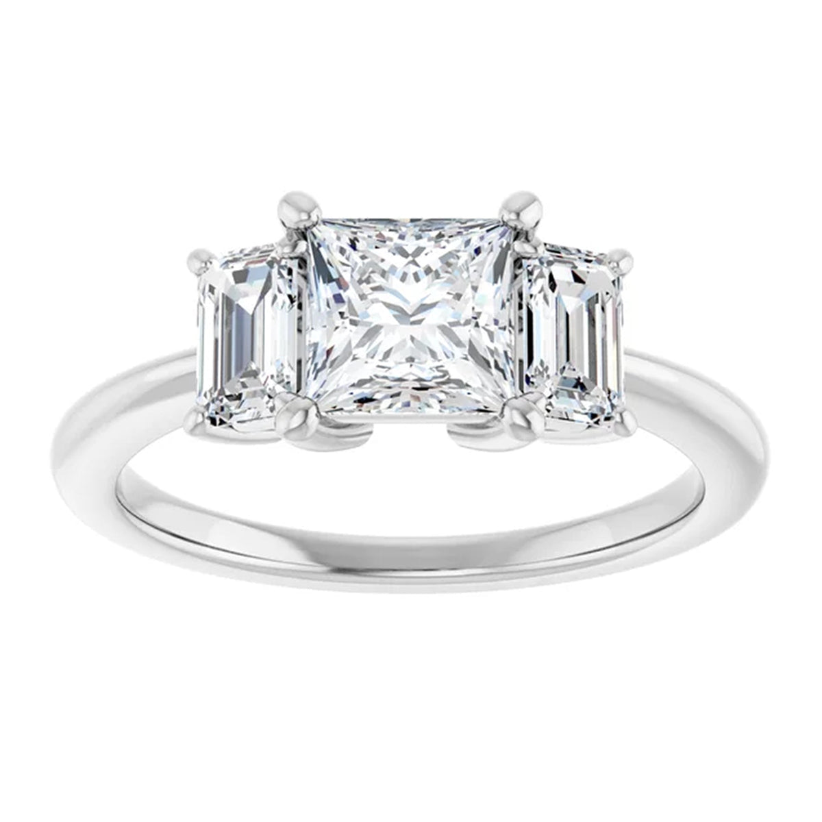 14K White Gold - 2.15