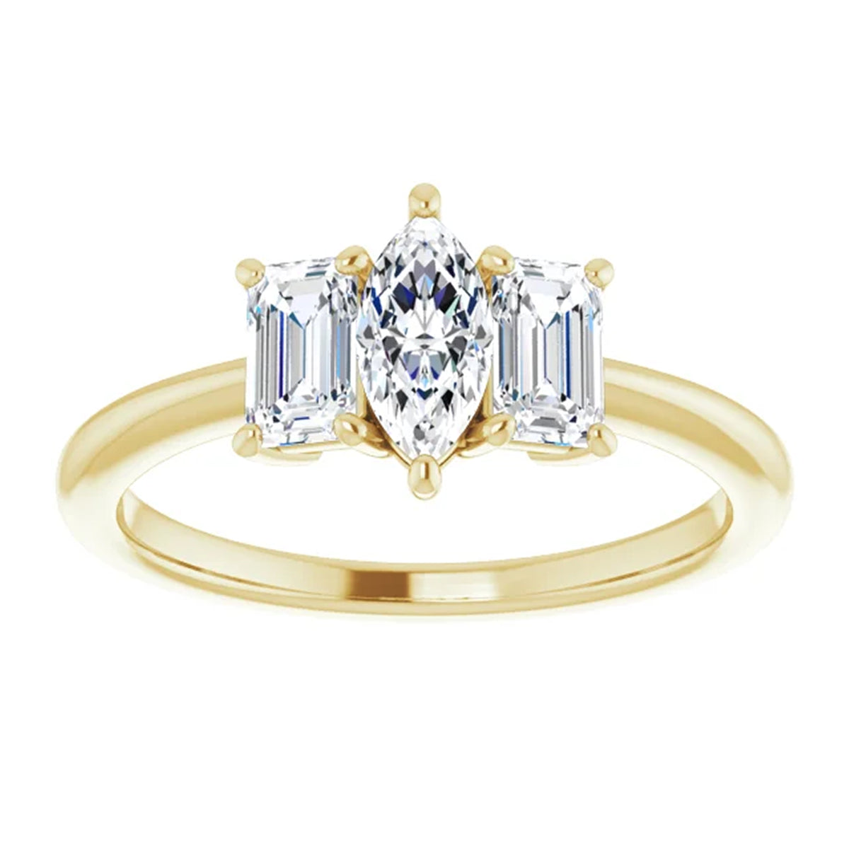 14K Yellow Gold - 2.35