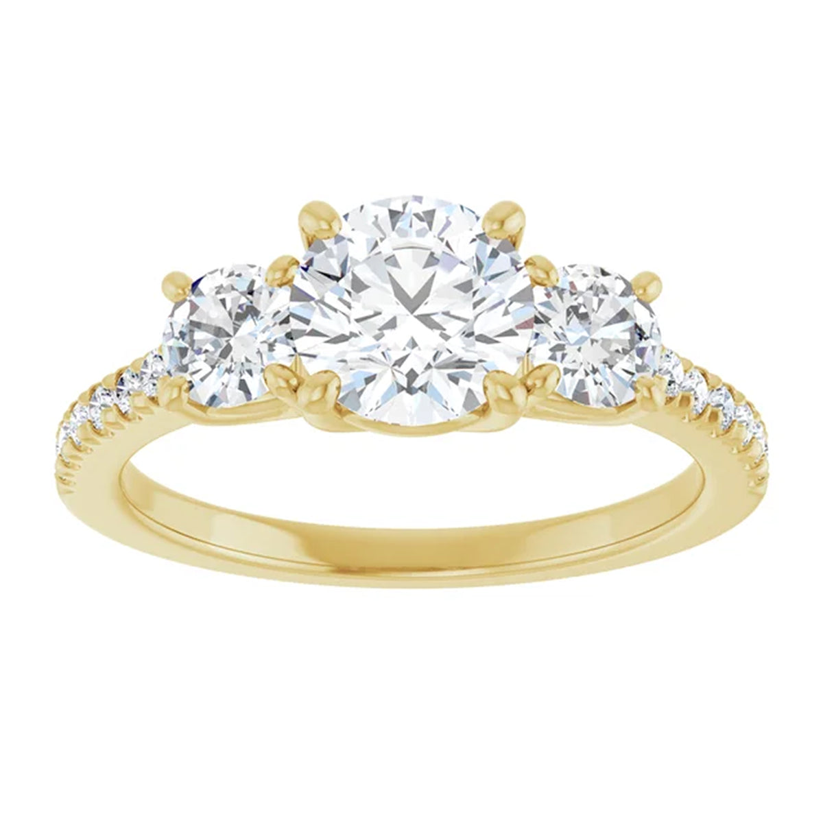 14K Yellow Gold - 1.90