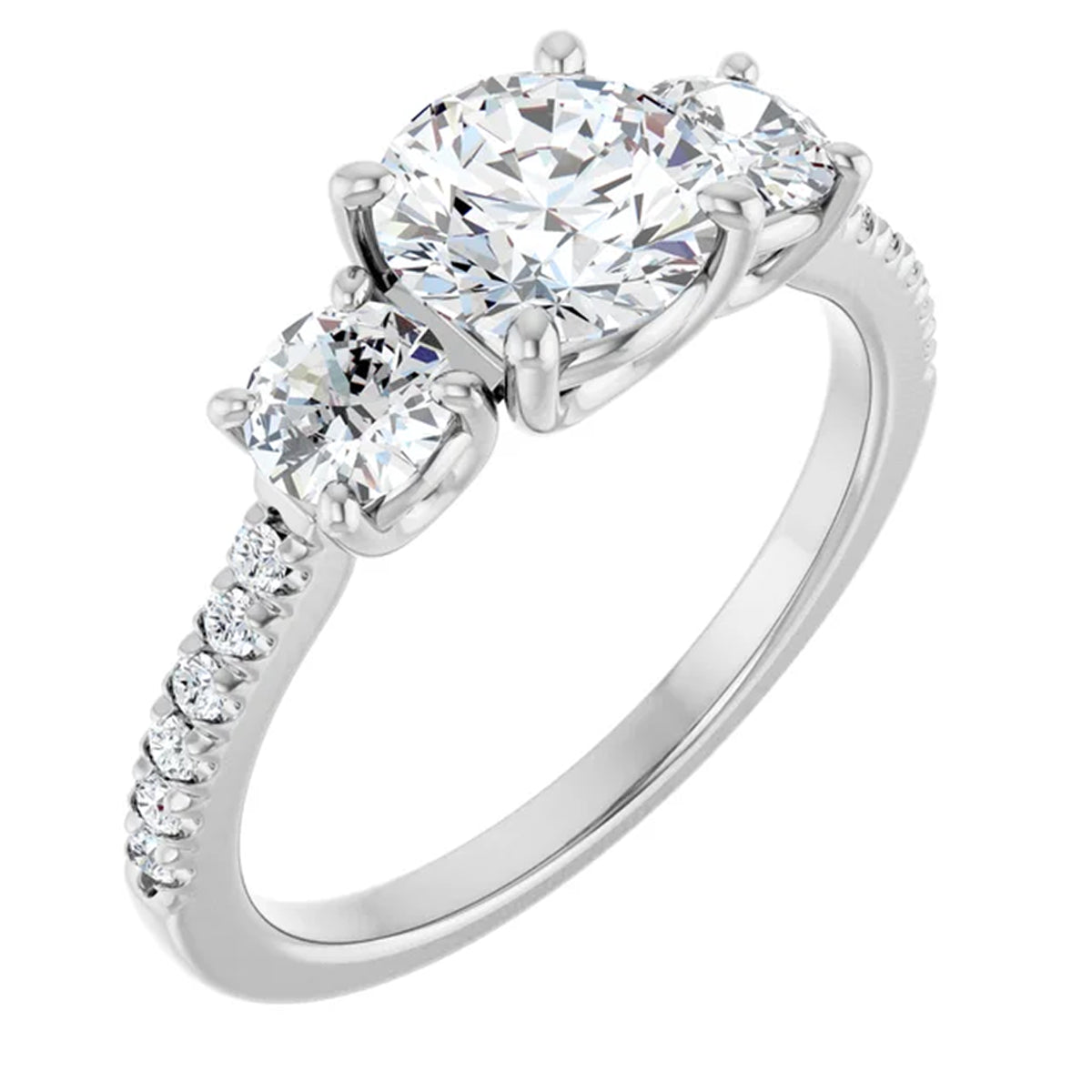 18K White Gold - 2.80