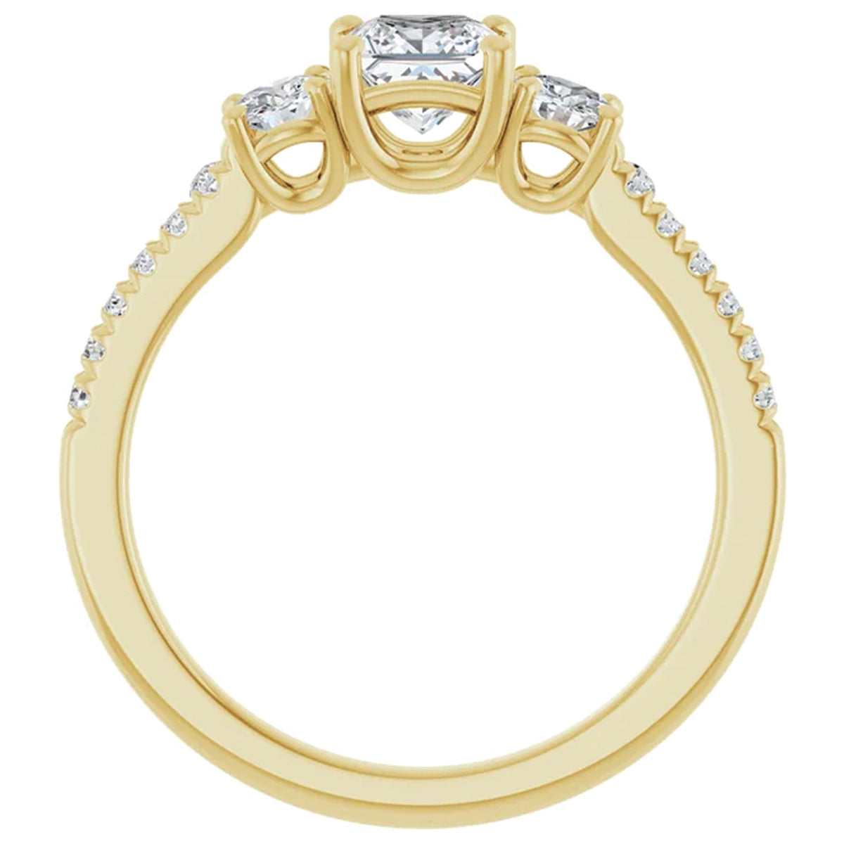14K Yellow Gold - 1.00