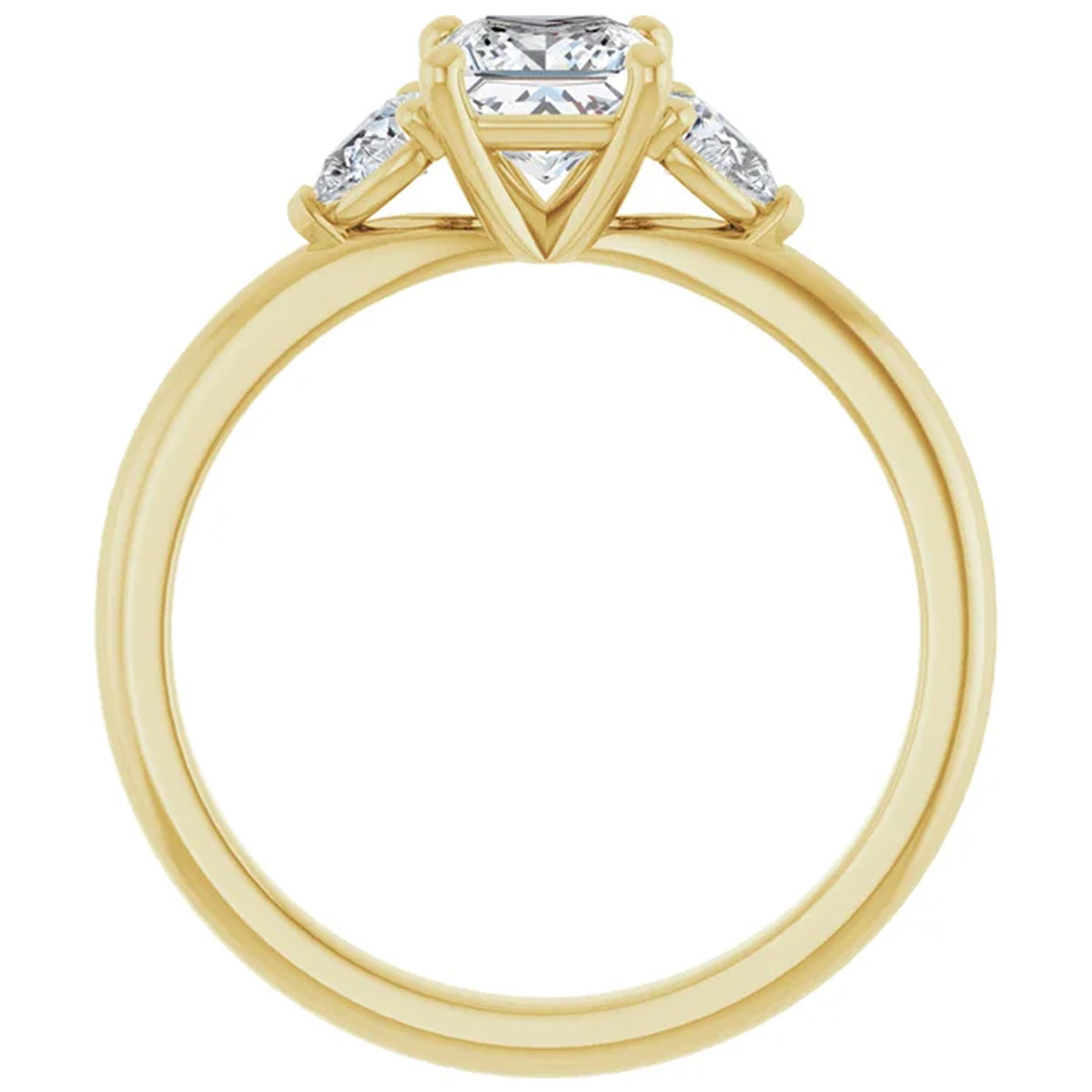 14K Yellow Gold - 1.05
