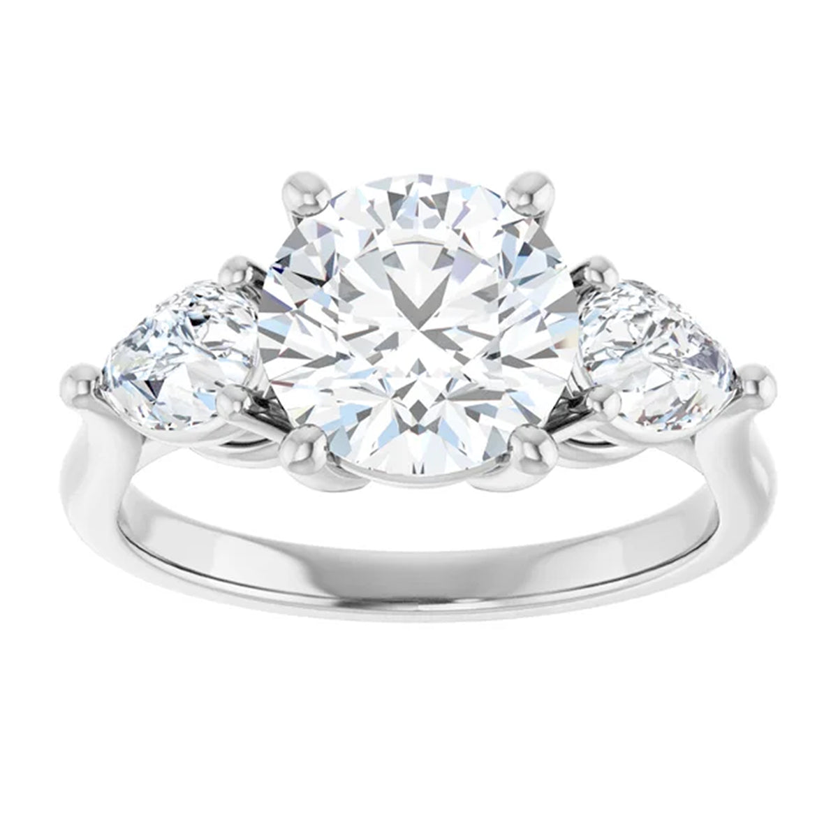 18K White Gold - 2.60