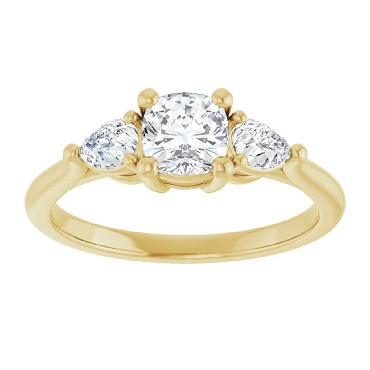 14K Yellow Gold - 1.05