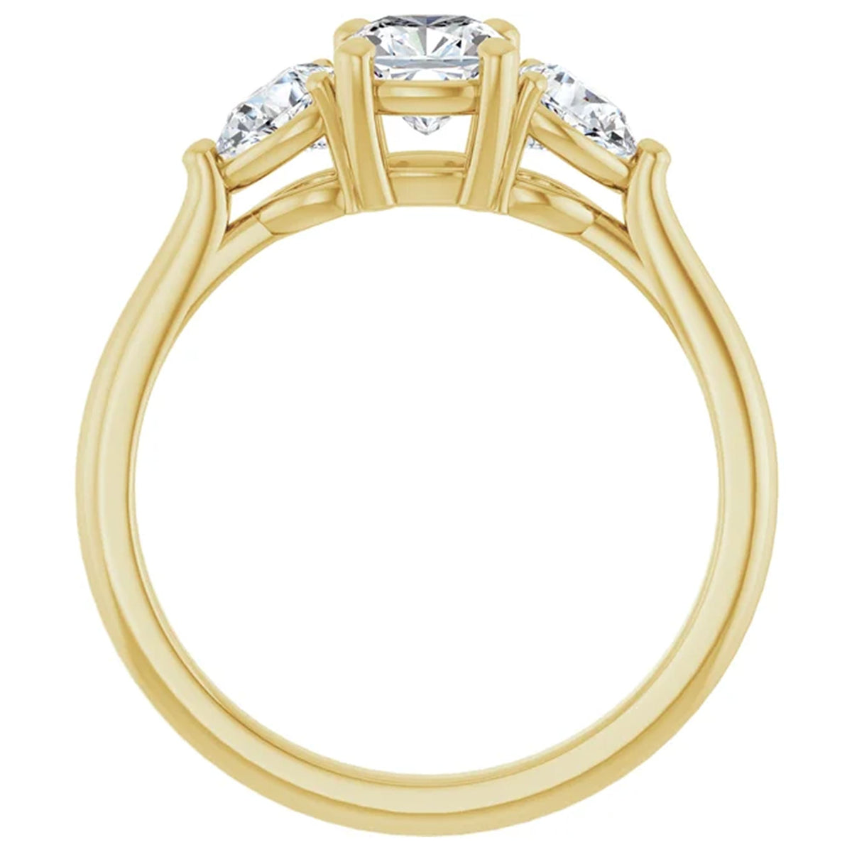 18K Yellow Gold - 1.05