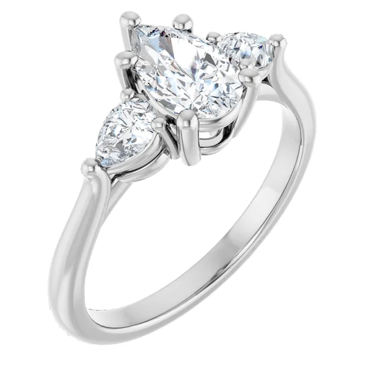 14K White Gold - 1.85