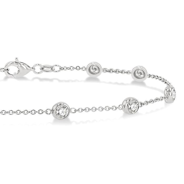 14K White Gold - 1.00