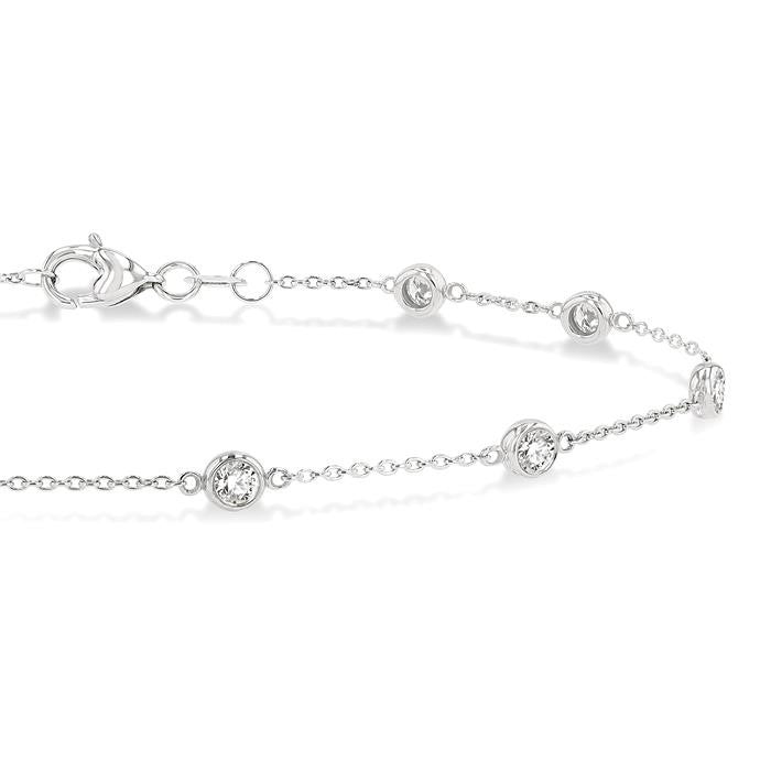 14K White Gold - 0.50