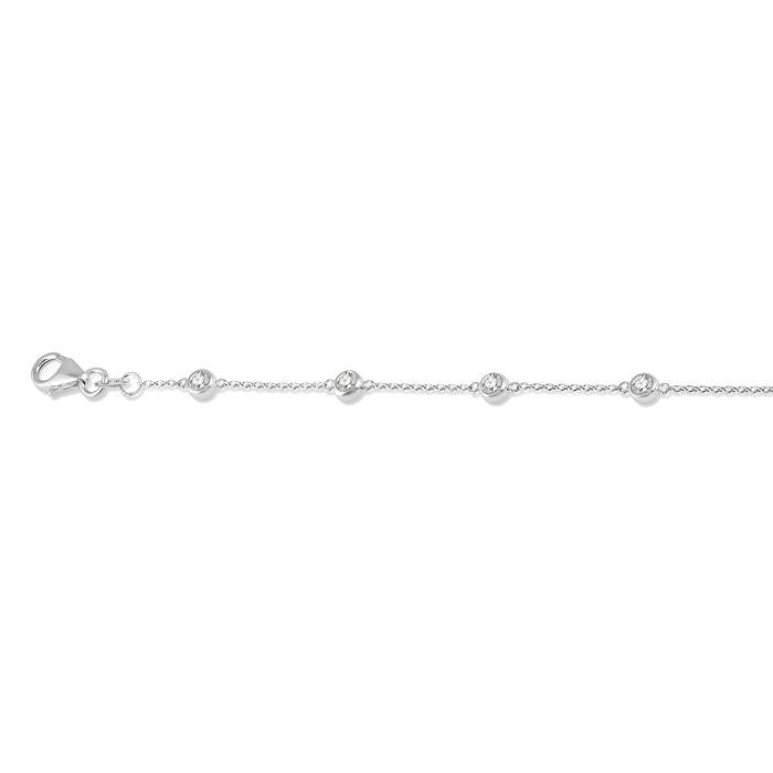 14K White Gold - 0.50