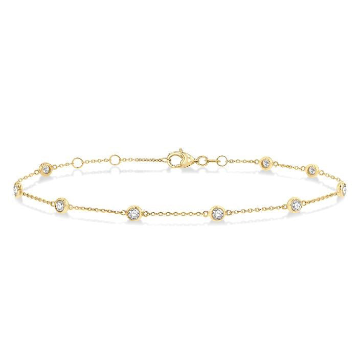 14K Yellow Gold - 0.50