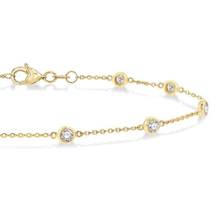 14K Yellow Gold - 0.50