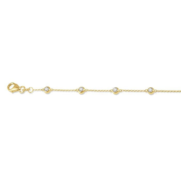 14K Yellow Gold - 0.50