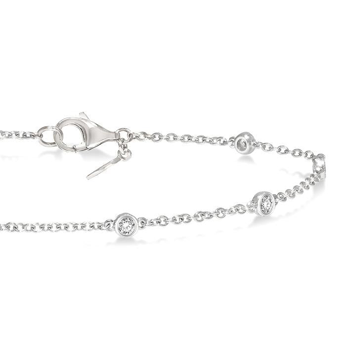 14K White Gold - 0.25