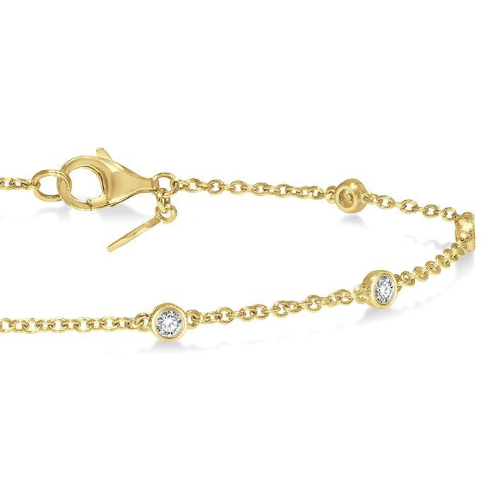 14K Yellow Gold - 0.25