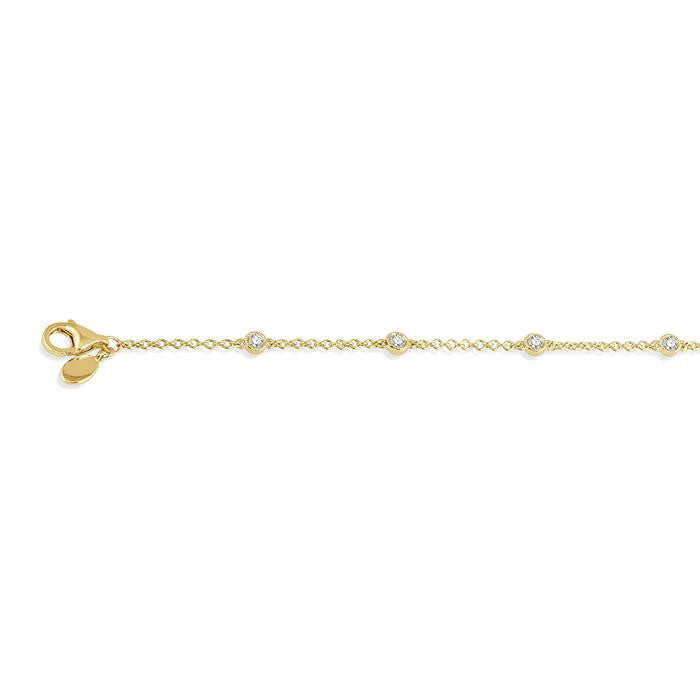 14K Yellow Gold - 0.25