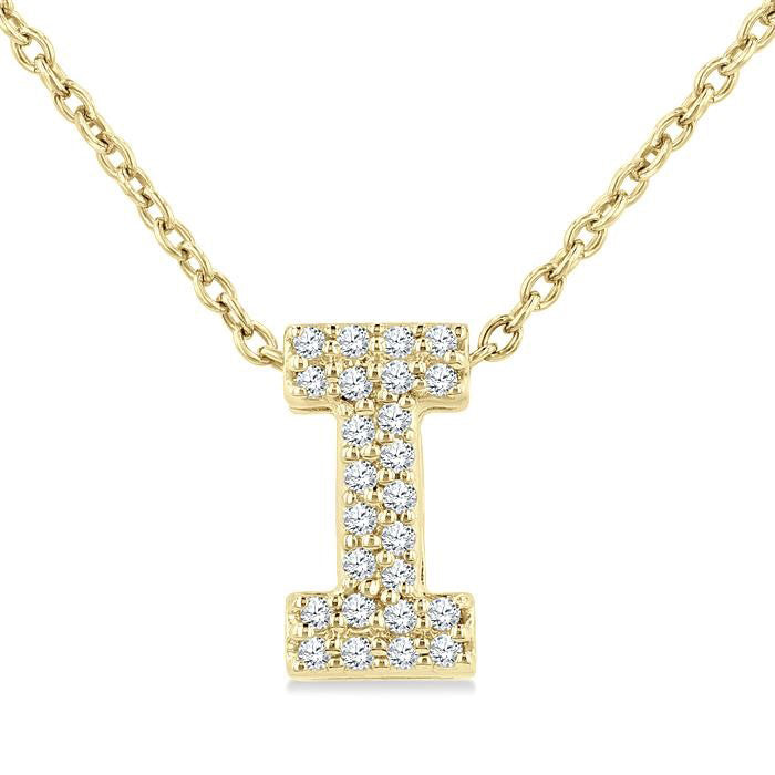 10K Yellow Gold - I