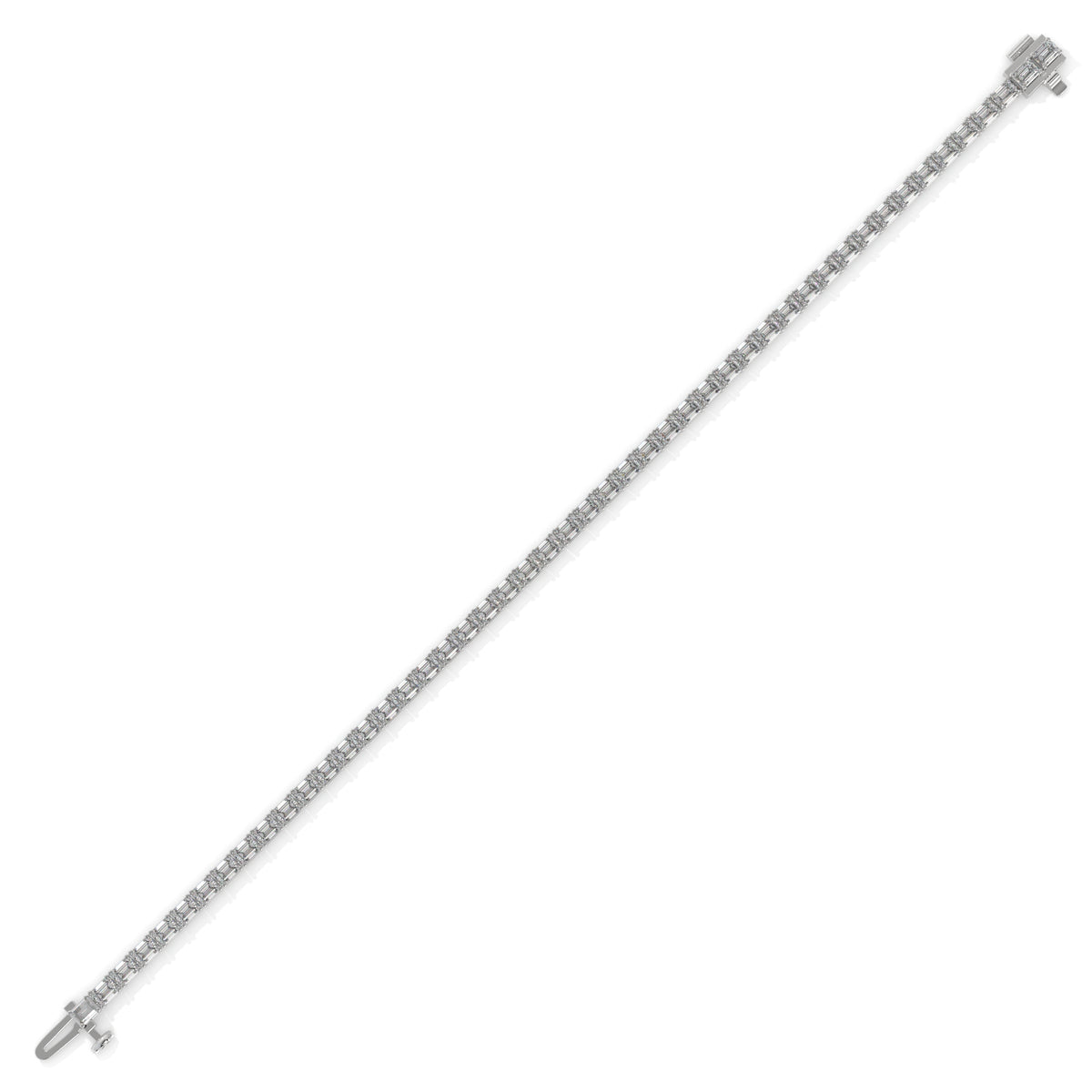 14K White Gold - 5.00
