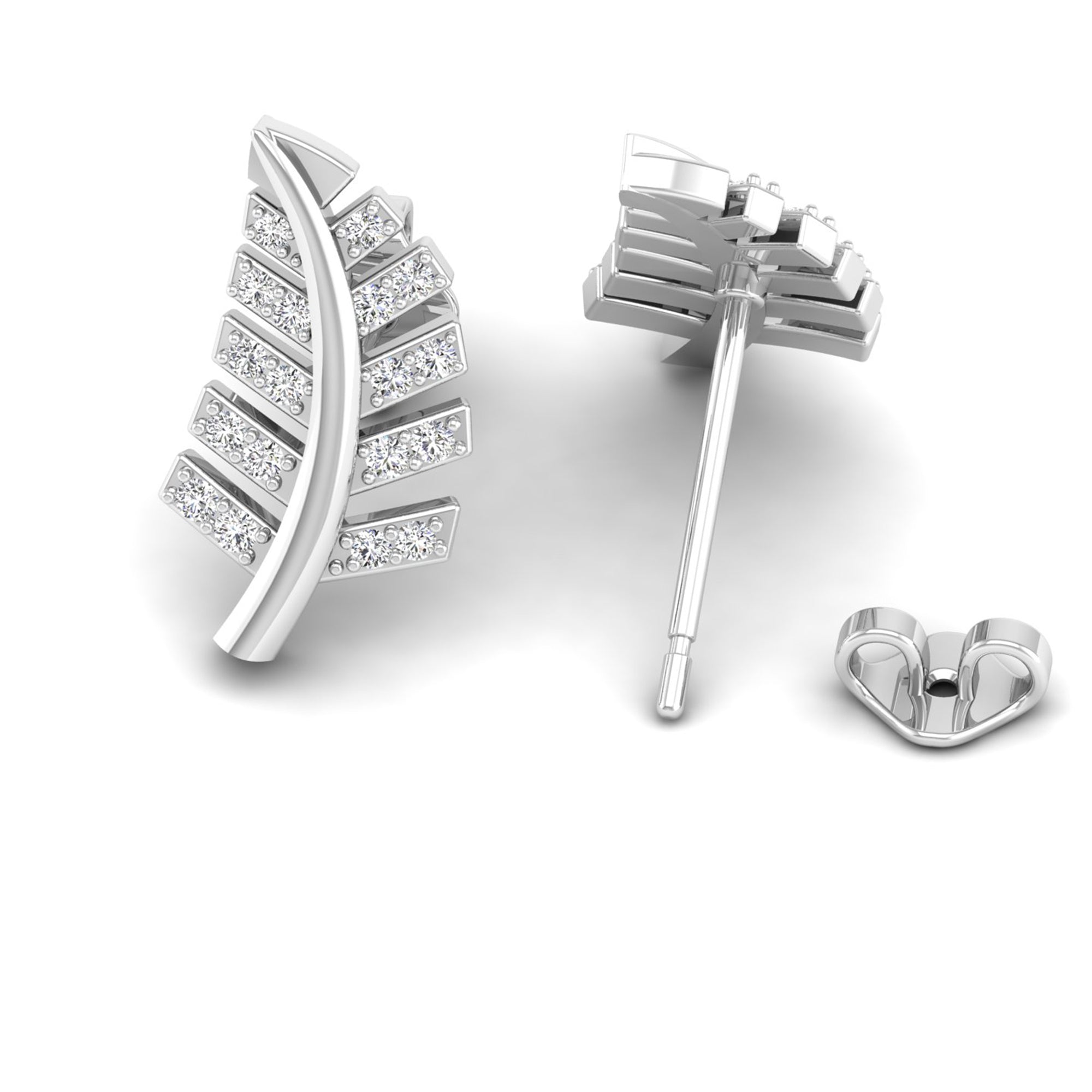 14K White Gold
