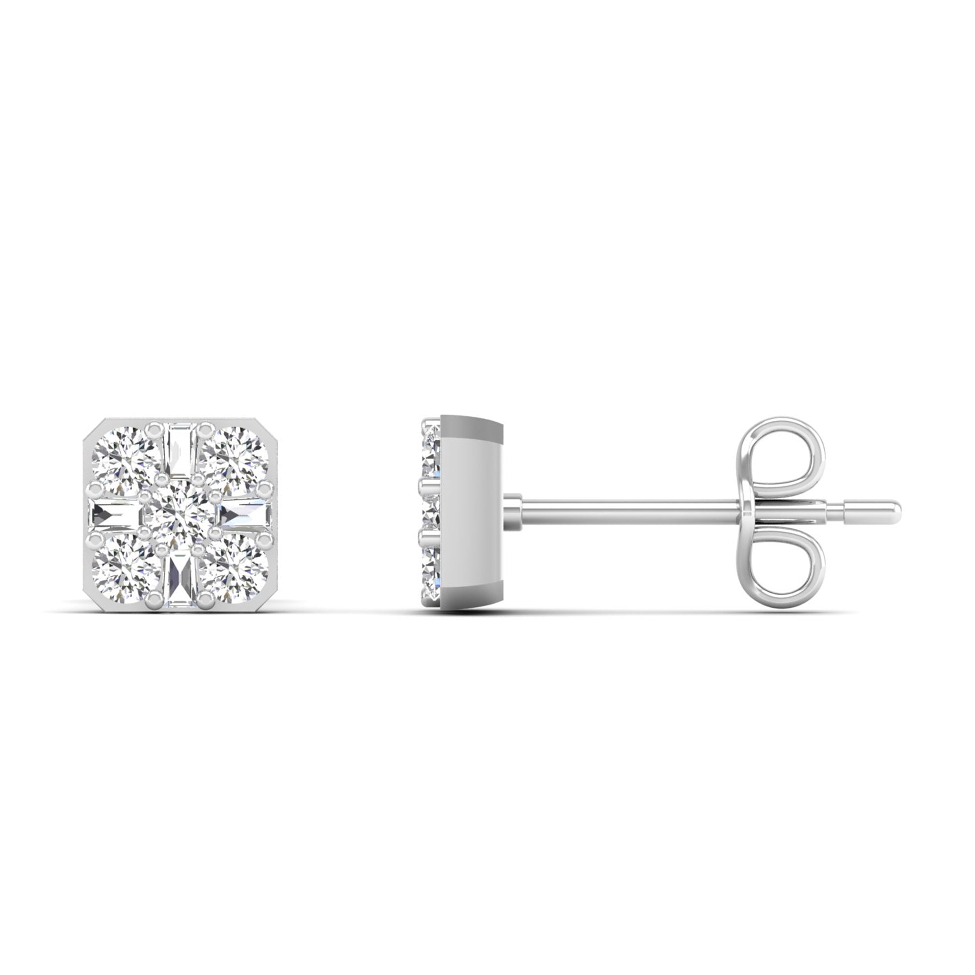 14K White Gold