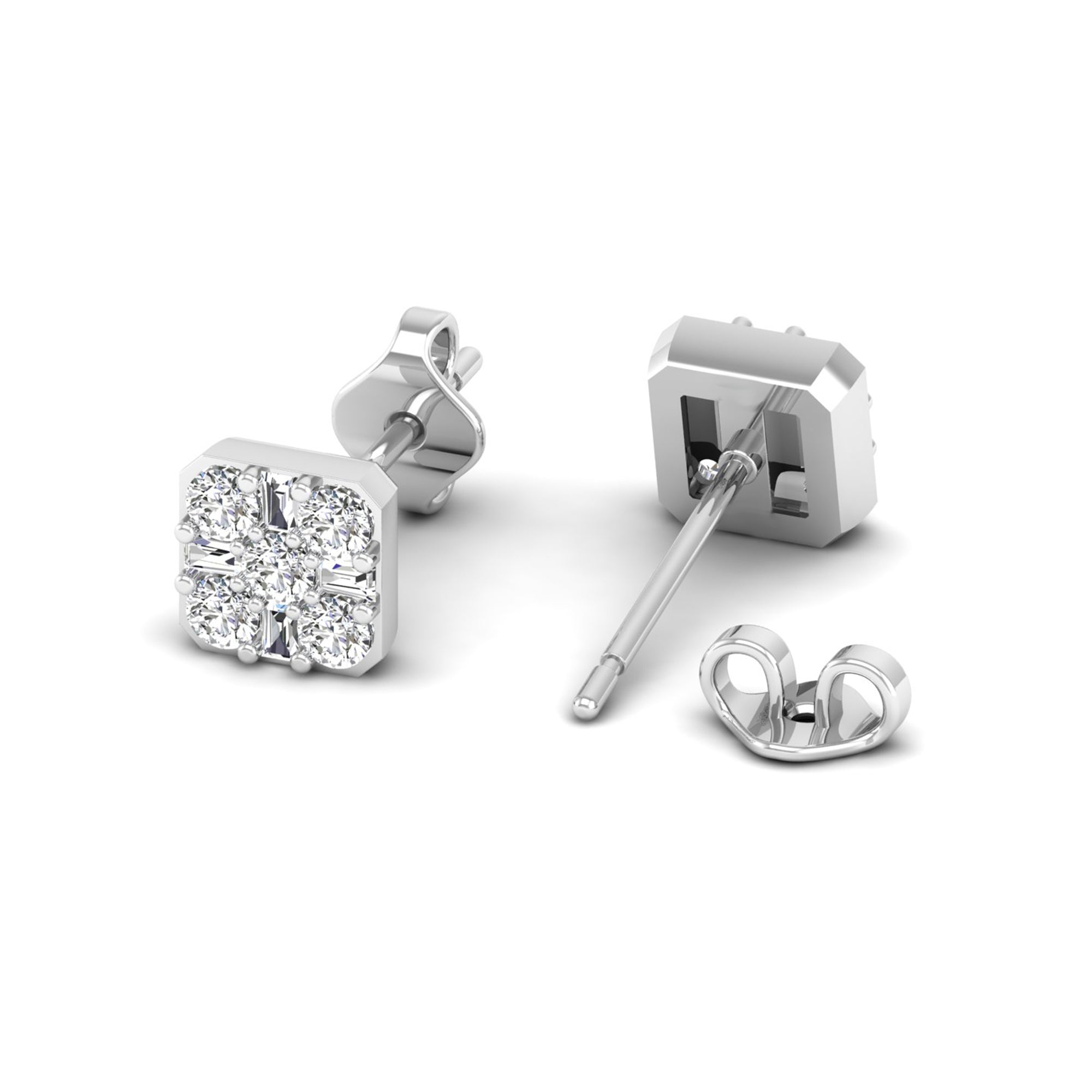 14K White Gold