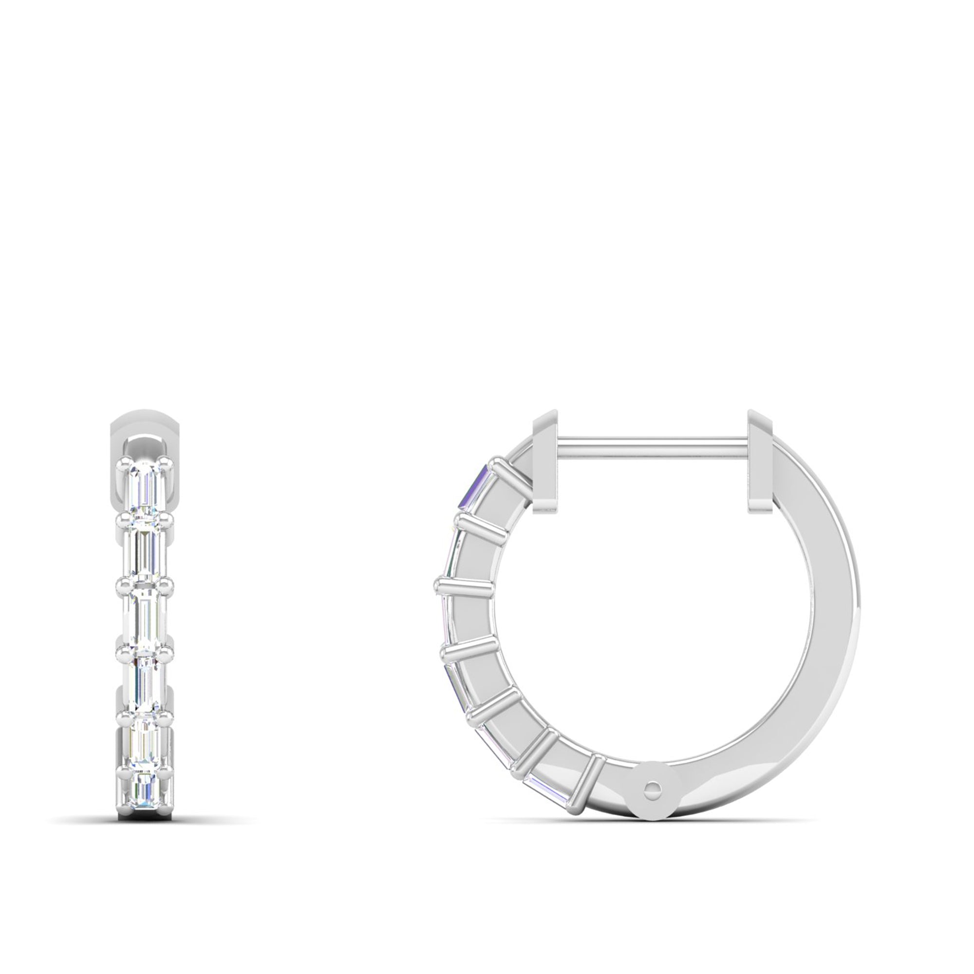 14K White Gold