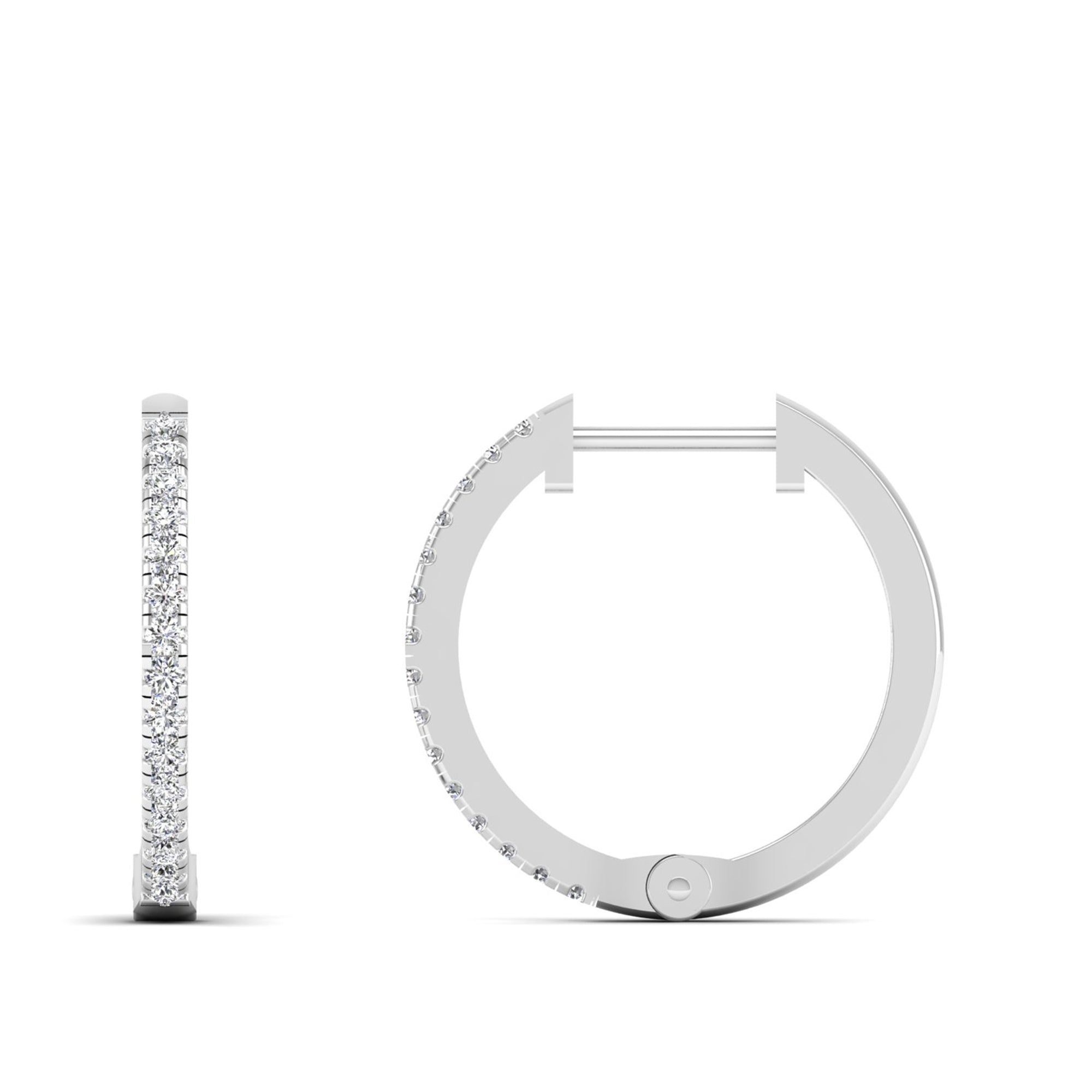 14K White Gold