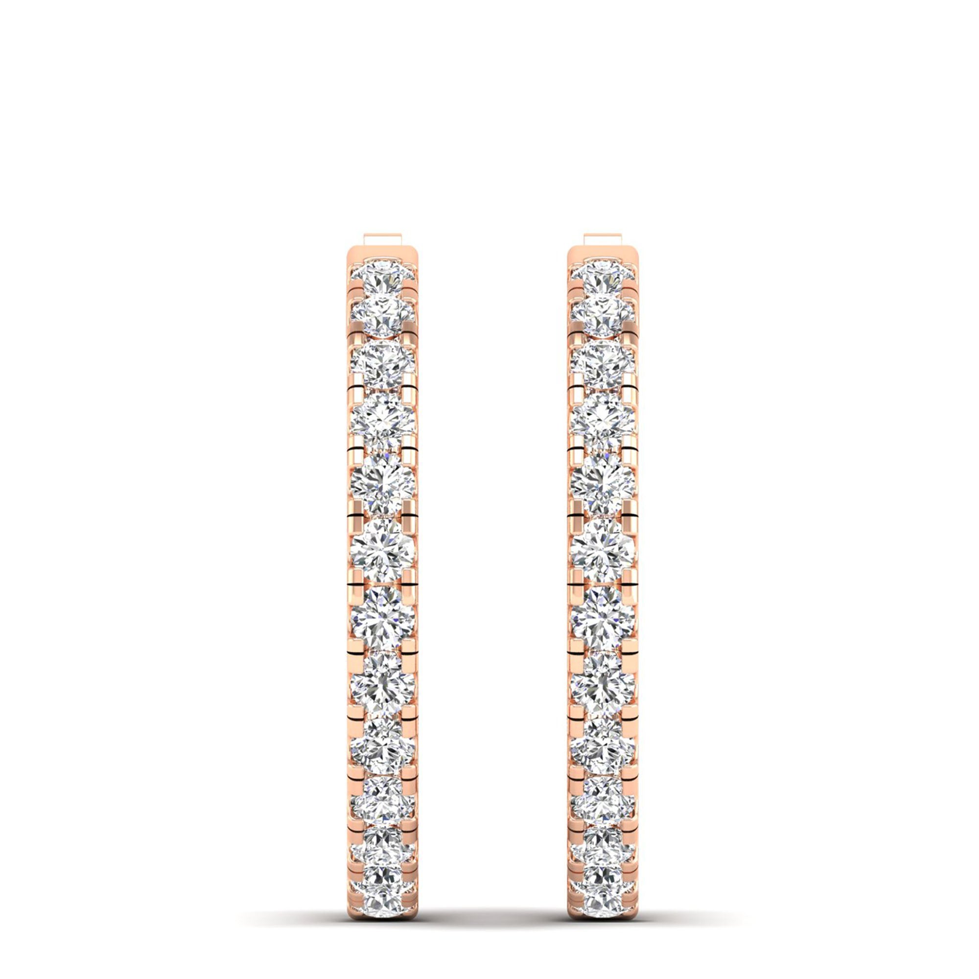 14K Rose Gold - 2.00