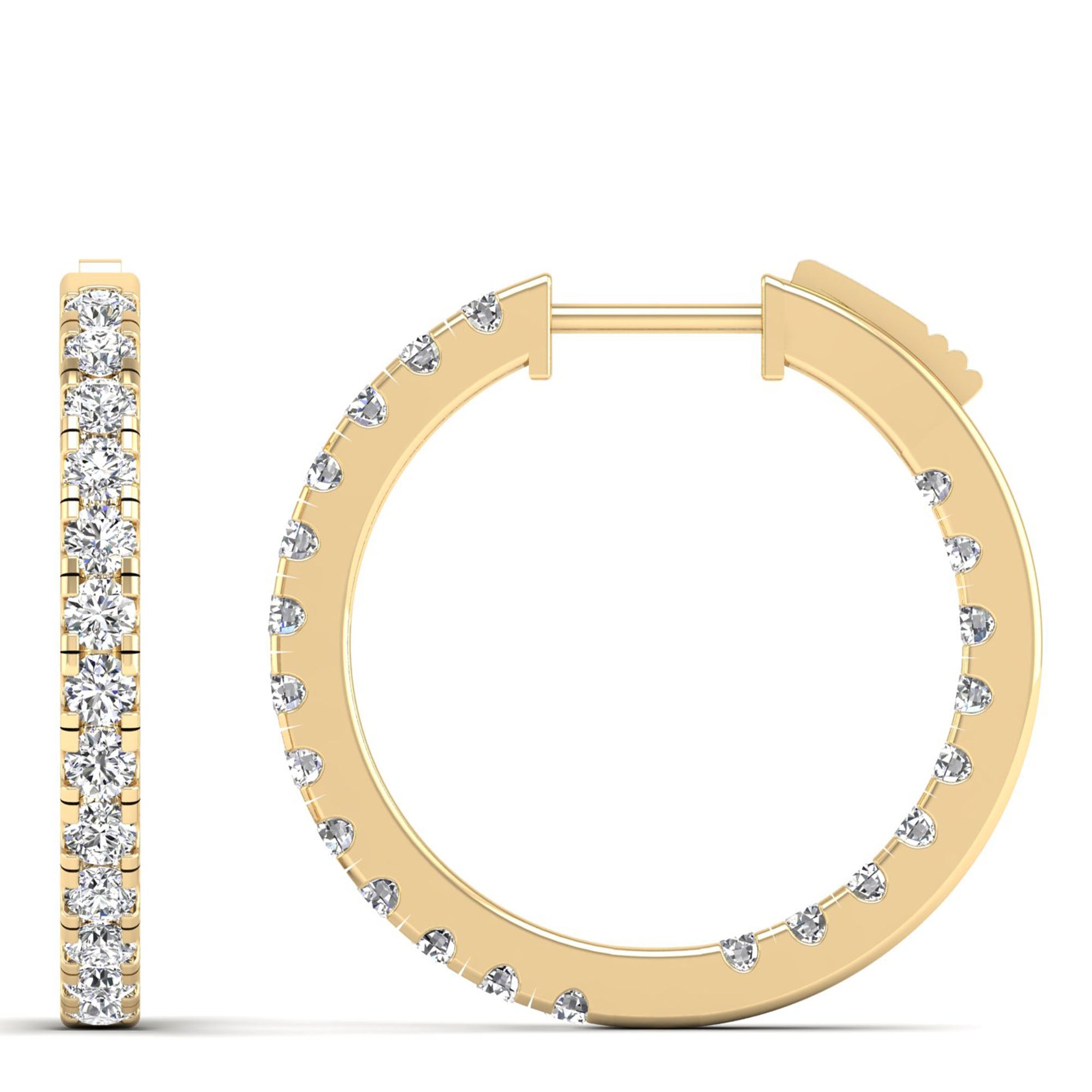 14K Yellow Gold - 2.00