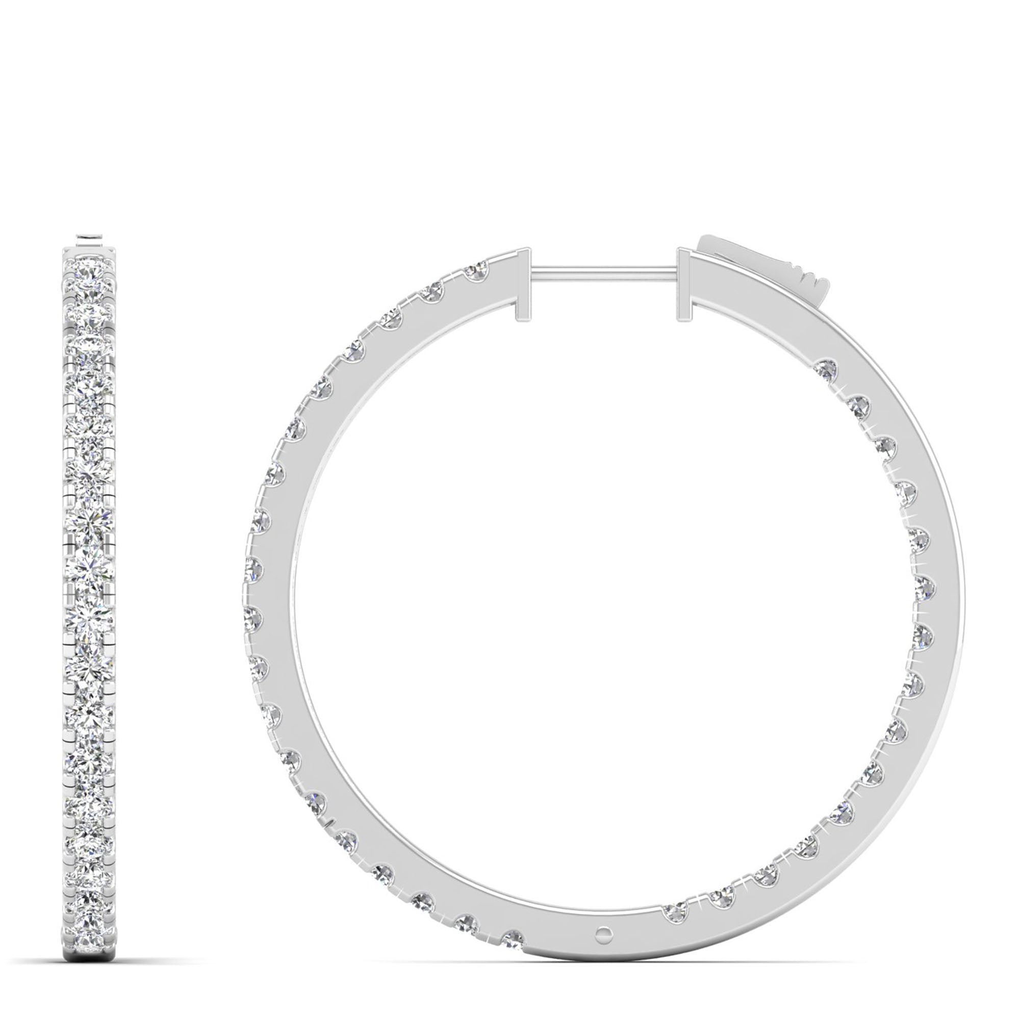 14K White Gold - 3.00