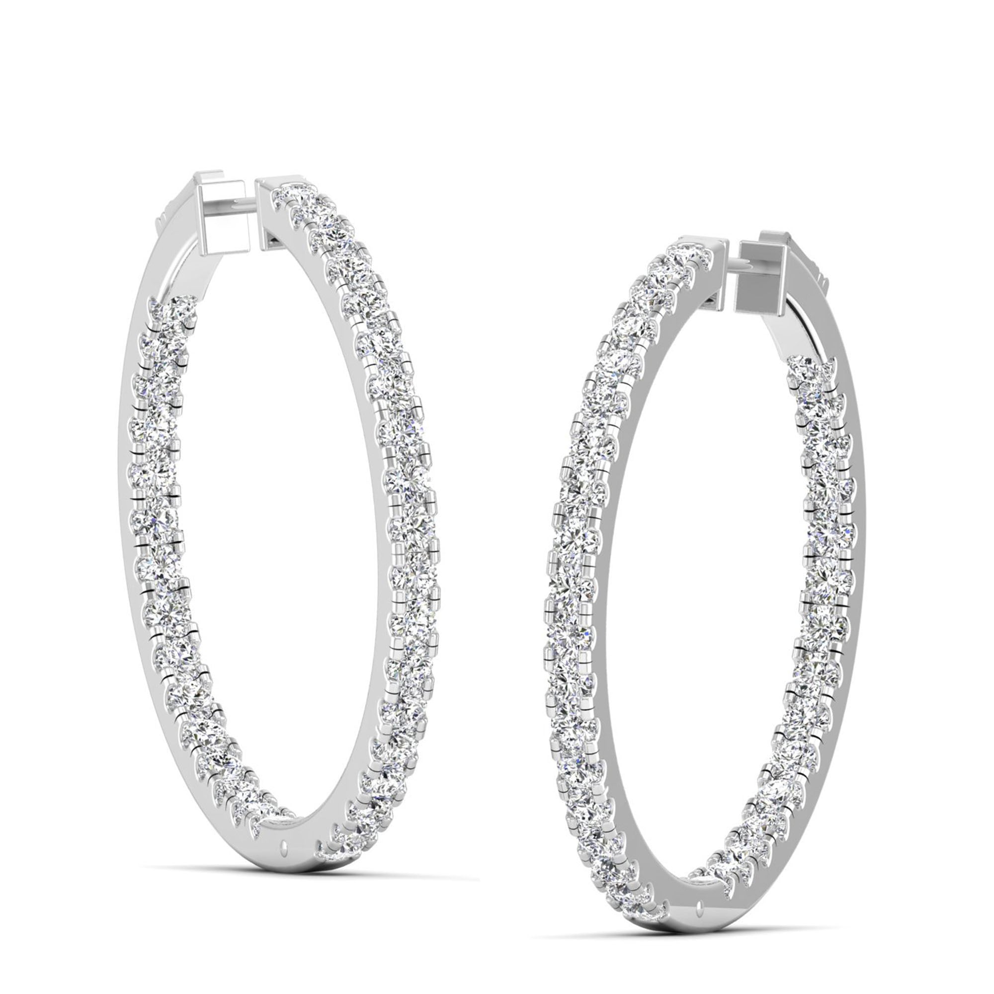 14K White Gold - 3.00