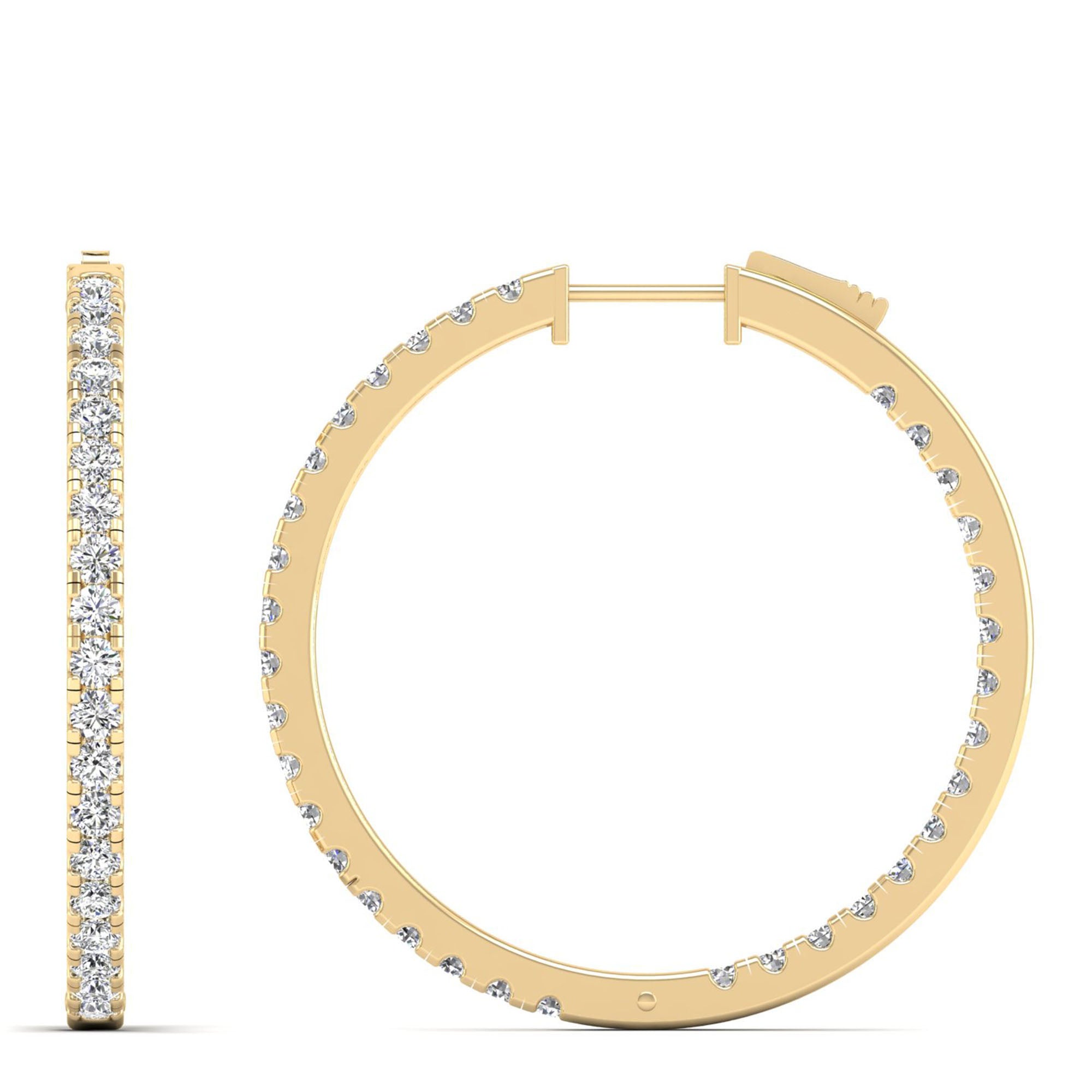 14K Yellow Gold - 3.00