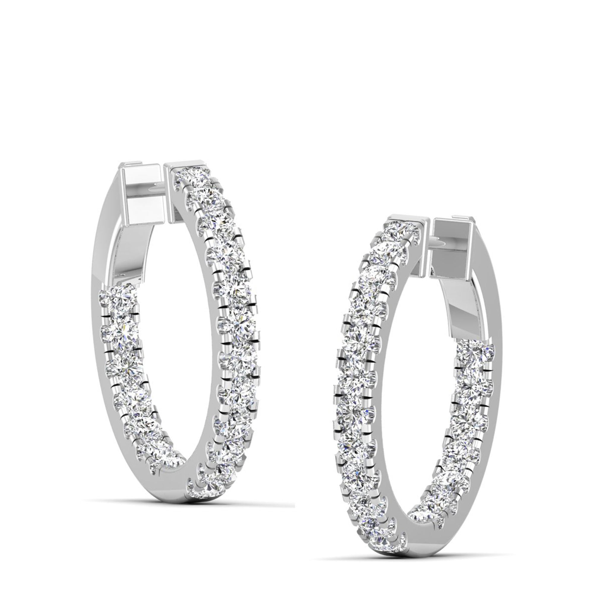 14K White Gold - 1.00