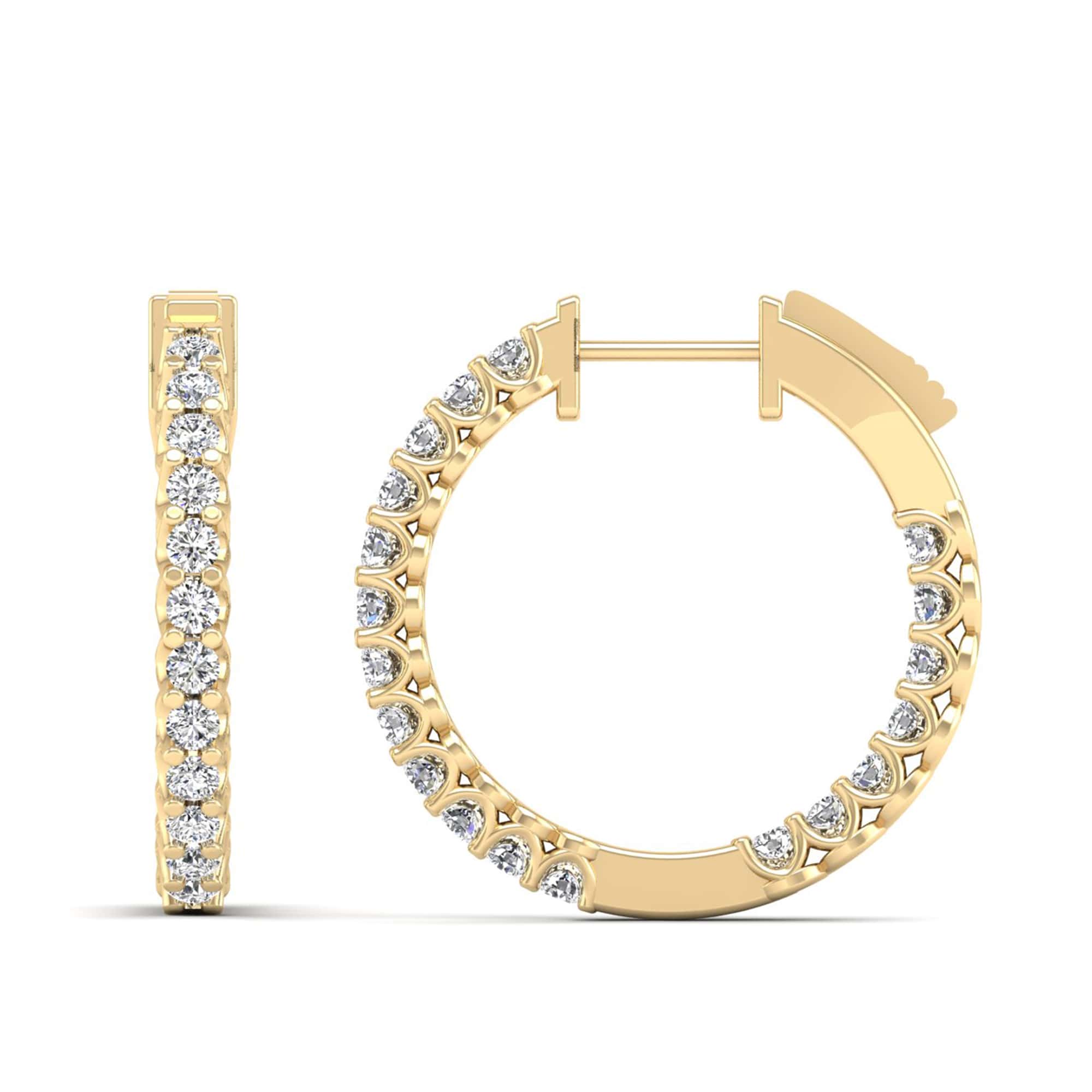 14K Yellow Gold - 1.00