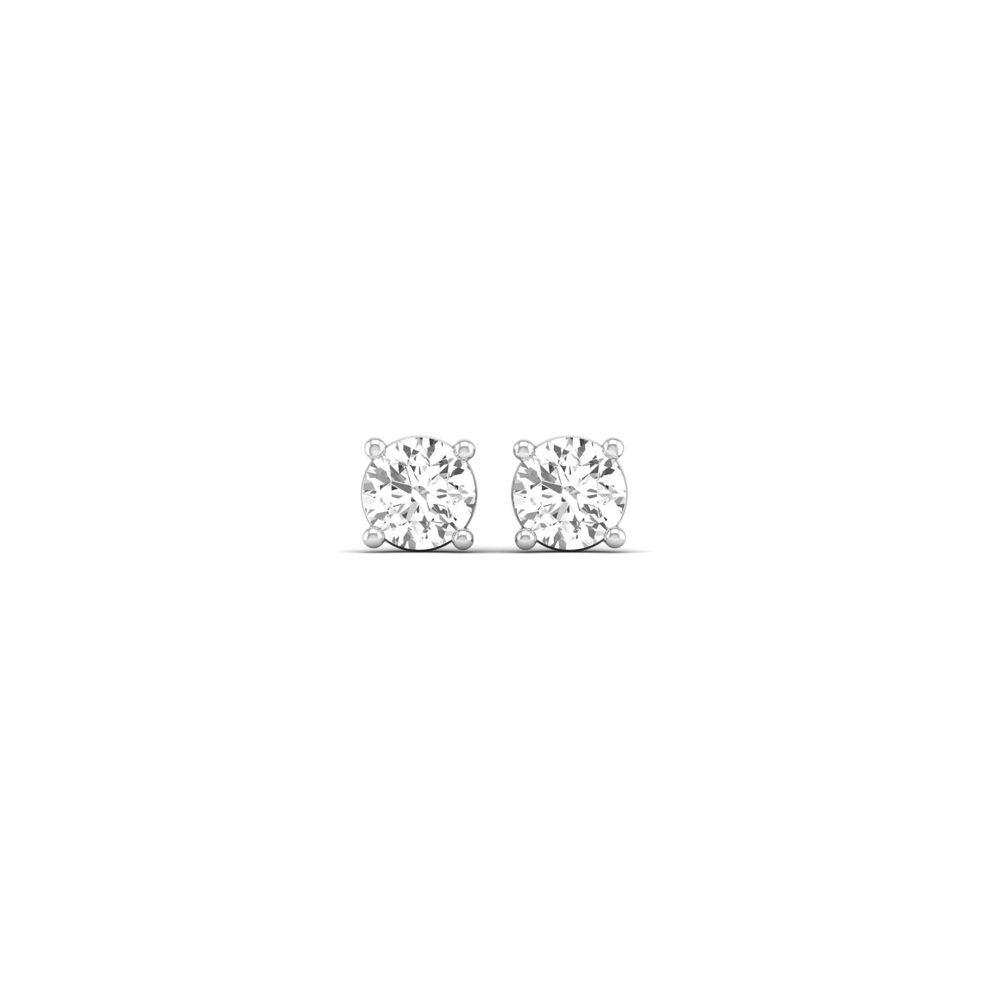 14K White Gold - 0.50