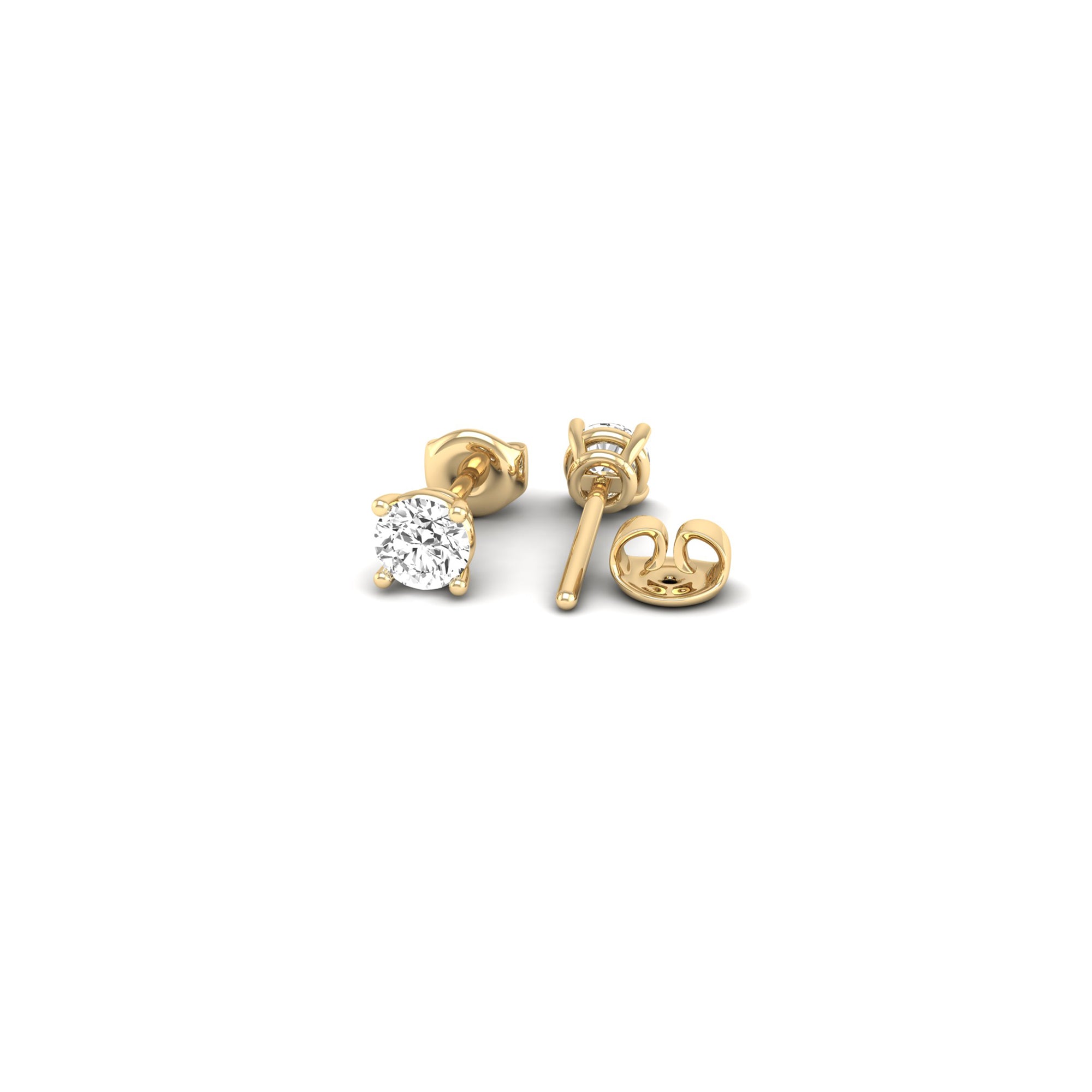 14K Yellow Gold - 0.50
