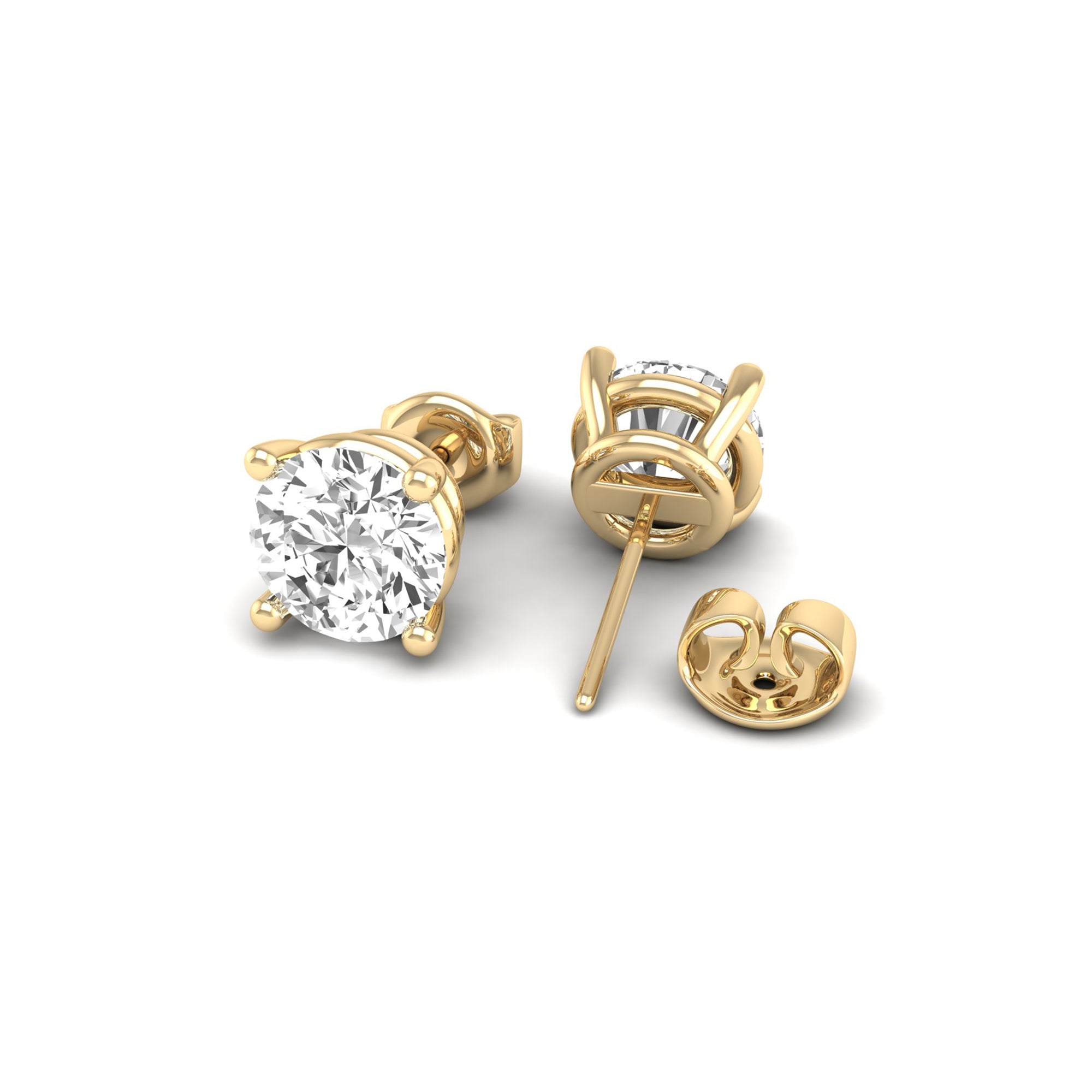 14K Yellow Gold - 3.00