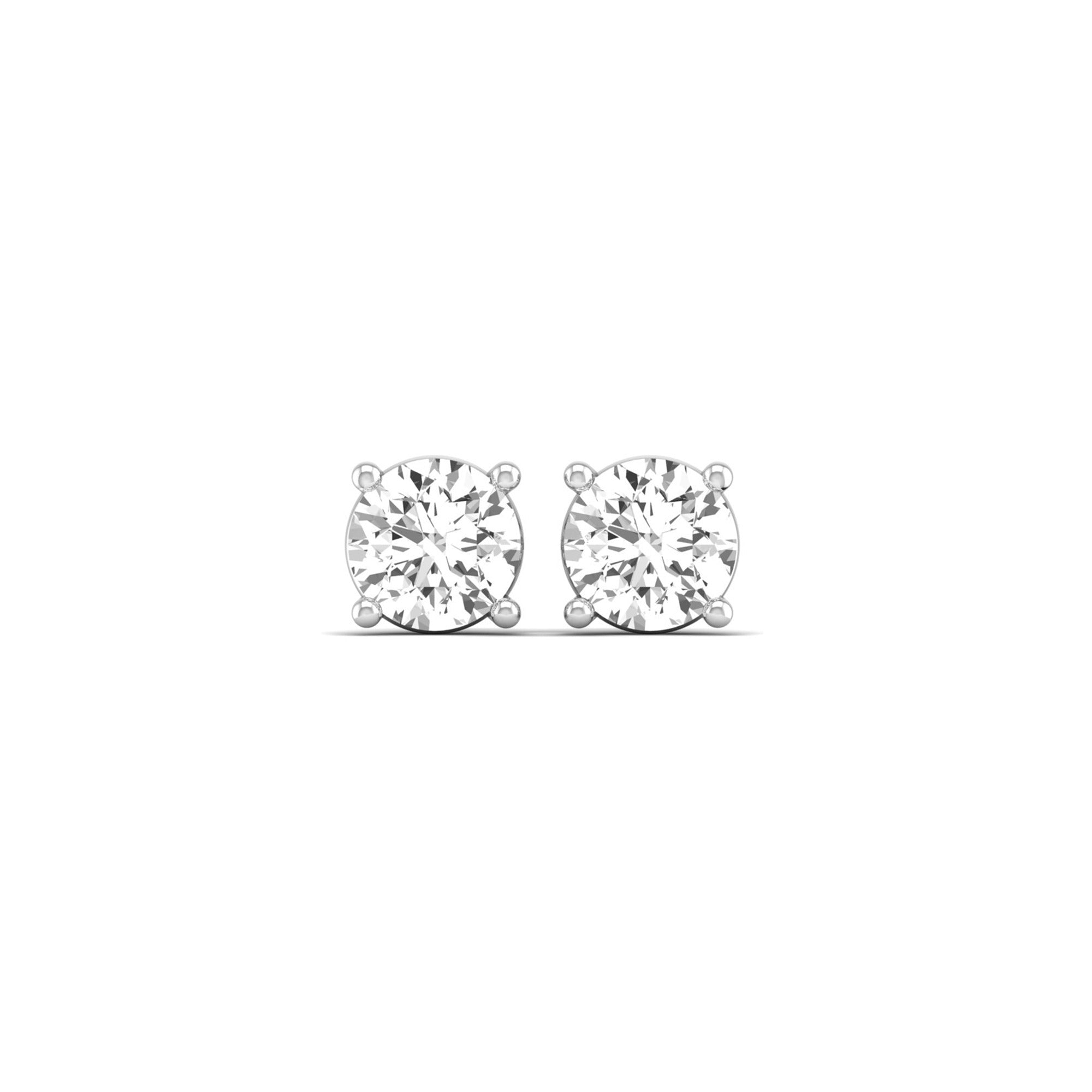 14K White Gold - 1.00