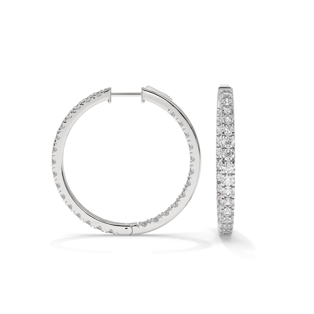 14K White Gold - 5.00