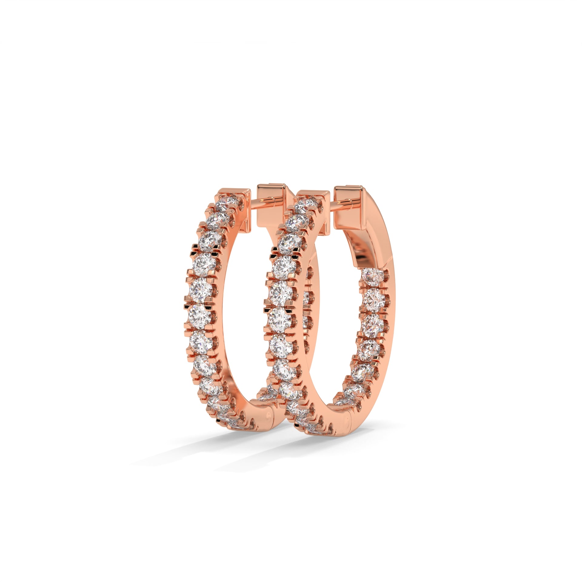14K Rose Gold - 1.00