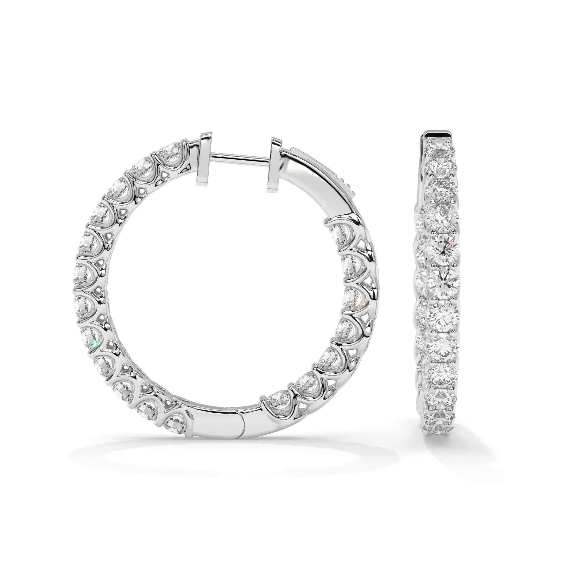 14K White Gold - 4.00