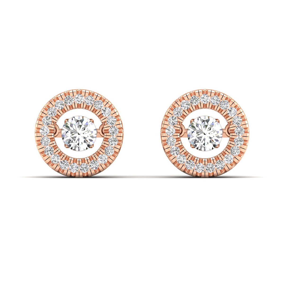 14K Rose Gold - Solitaire