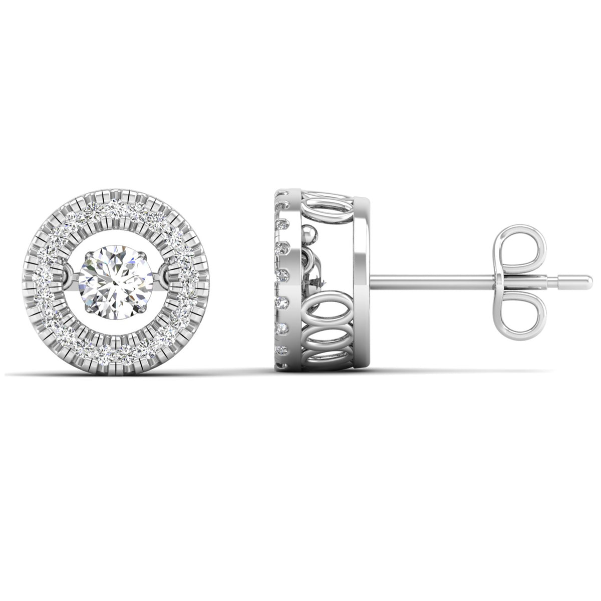 14K White Gold - Solitaire