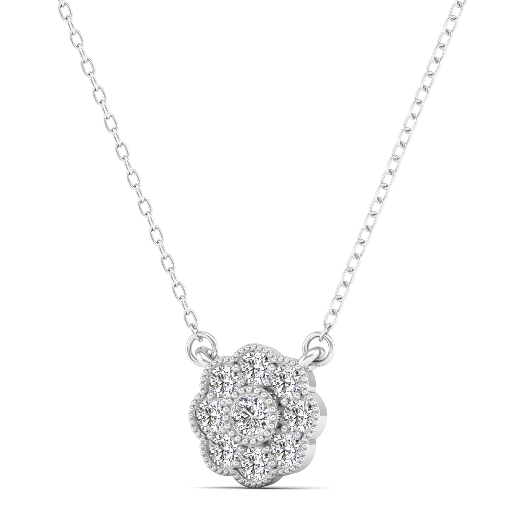 14K White Gold