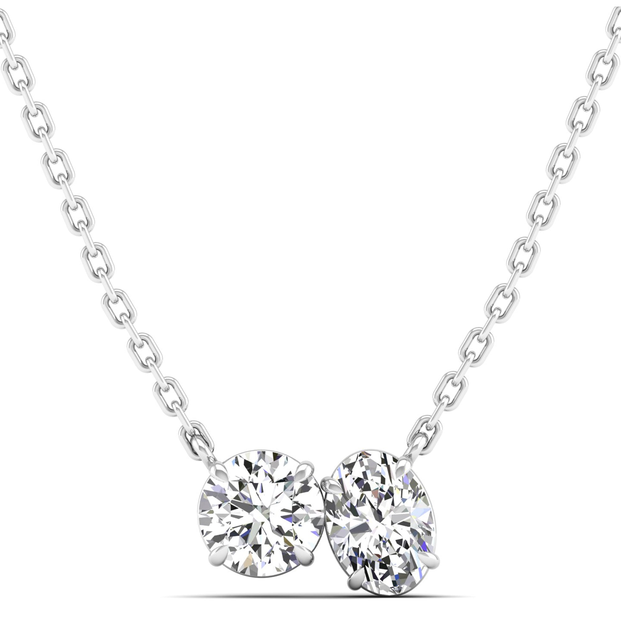 14K White Gold