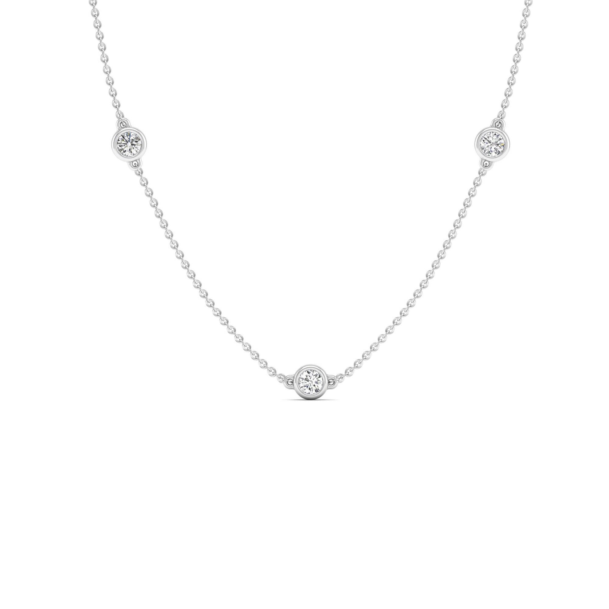 14K White Gold - 0.50