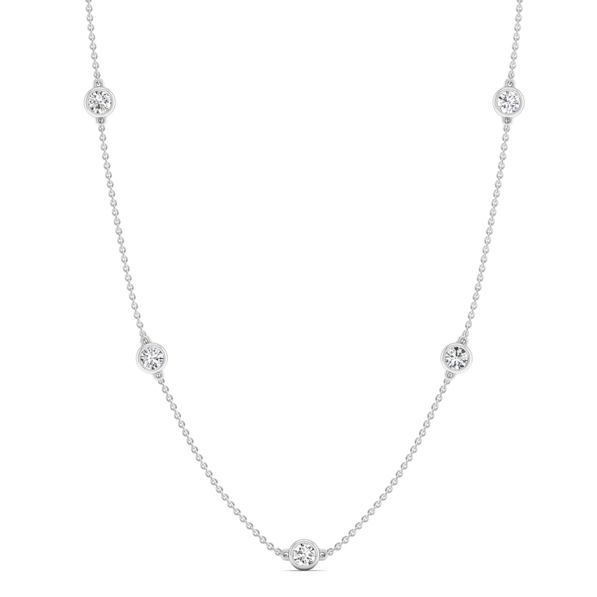 14K White Gold - 0.75