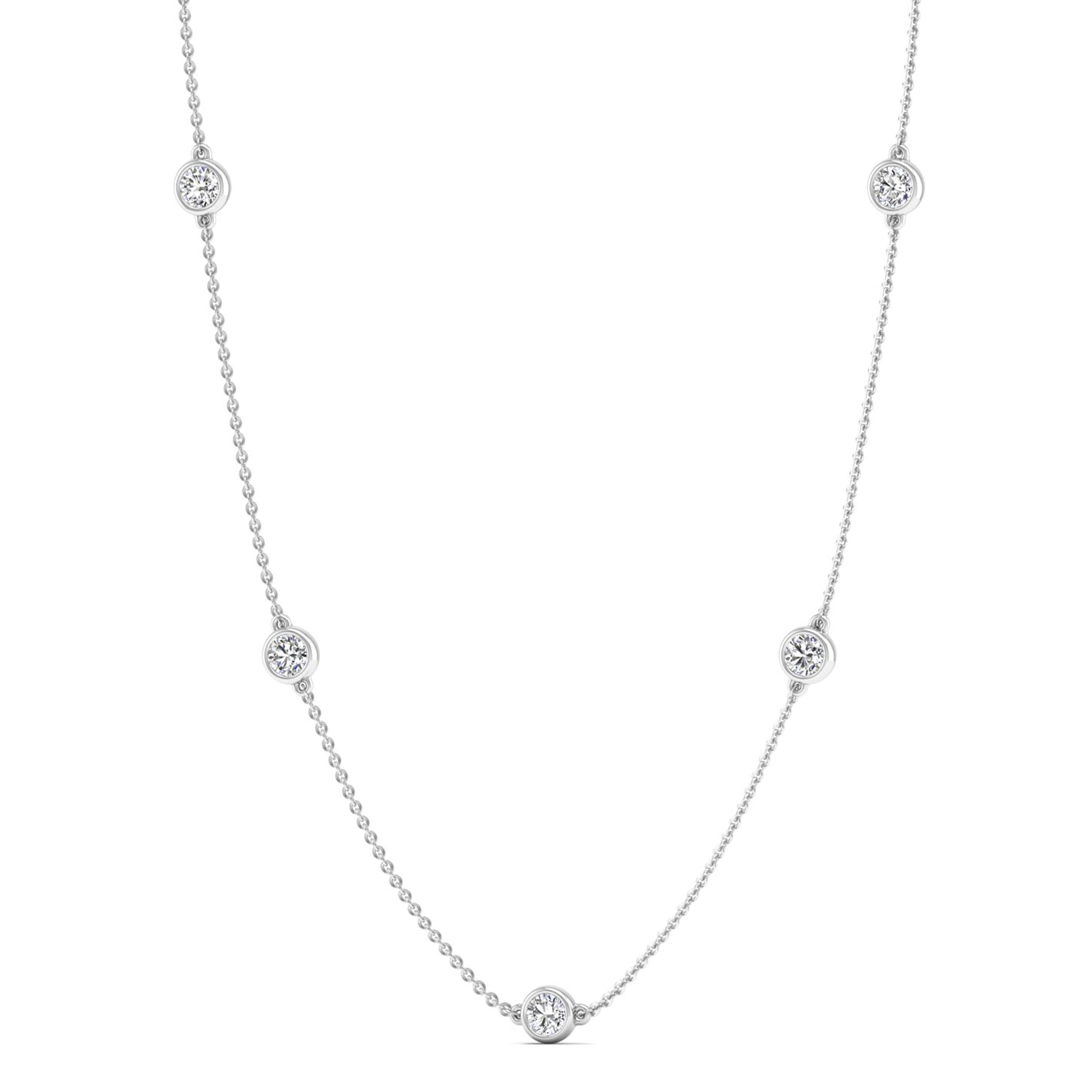 14K White Gold - 0.75