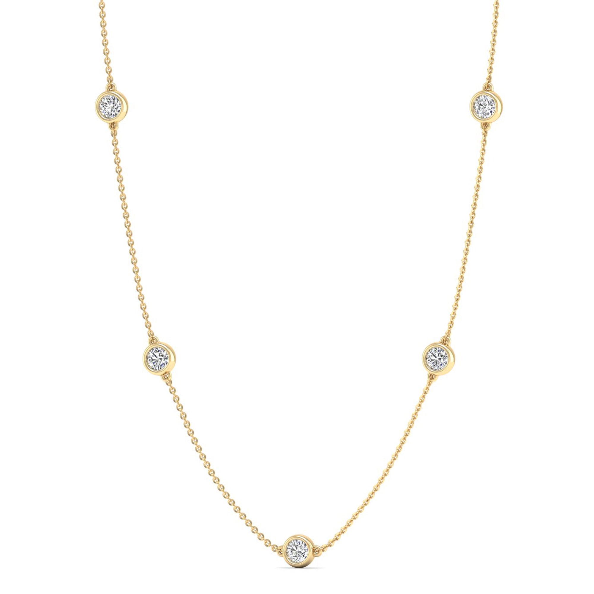 14K Yellow Gold - 1.00