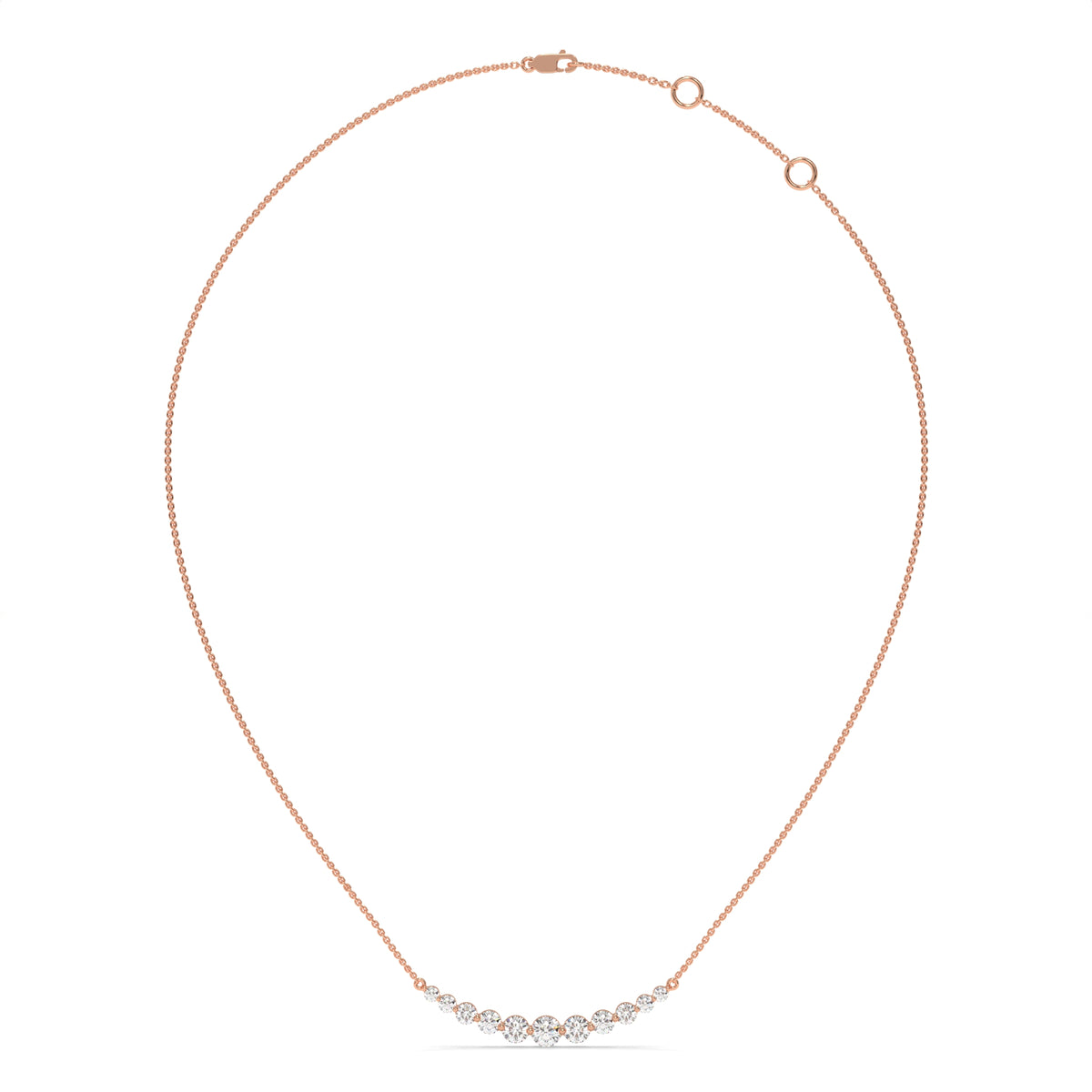 14K Rose Gold - 1.00