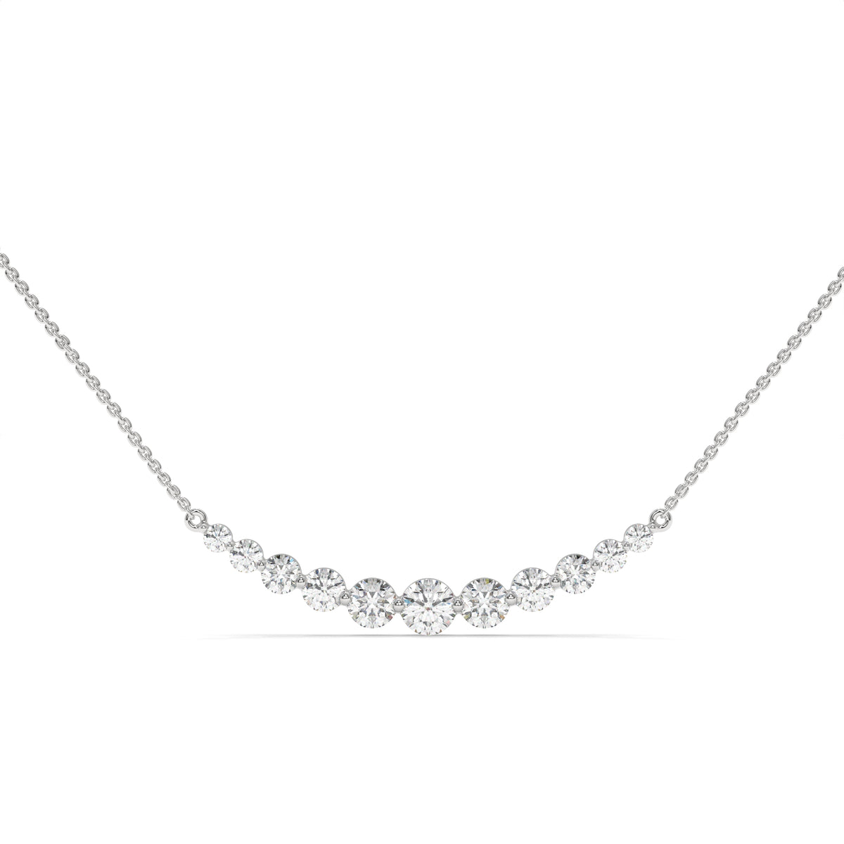 14K White Gold - 1.00